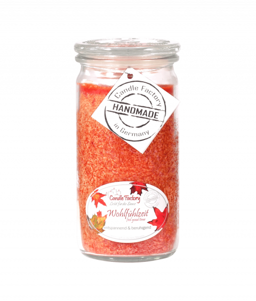 Candle Factory Duftkerze Mini Jumbo Wohlfühlzeit