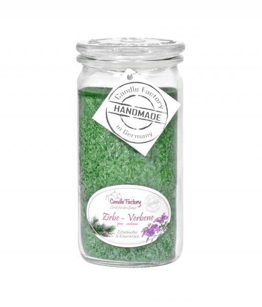 Candle Factory Duftkerze Mini Jumbo Zirbe-Verbene