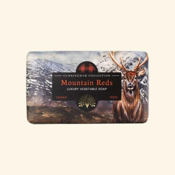 Cunningham Collection Seife Mountain Reds Bergamot & Cedar