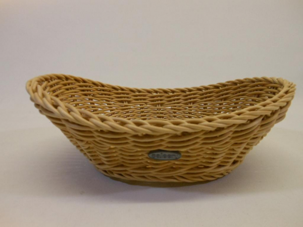 Saleen Tischkorb Korbschale Brotkorb Brötchenkorb Obstkorb Korb oval geschwungen