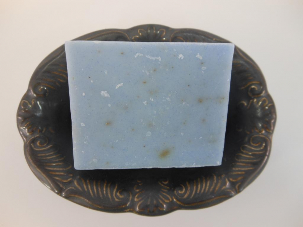 Seifenschale aus Porzellan oval klein barock 3 versch. Farben
