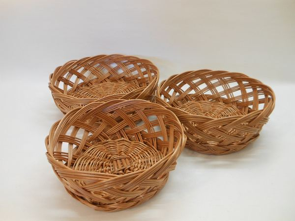 Baguettekorb Brotkorb Brötchenkorb Obstkorb rund aus 3 Größen wählen