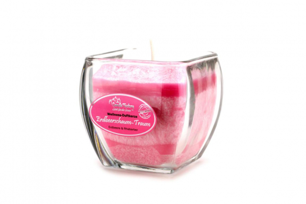 Candle Factory Wellness Duftkerze Erdbeerschaum-Traum