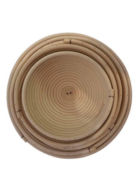 Brotbackform Brotbackkorb Gärform Teigkorb Gärkorb aus BRD Rund 0,25 kg - 2,0 kg