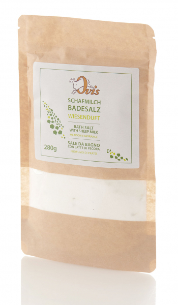 Ovis Schafmilch-Badesalz mit Wiesenduft