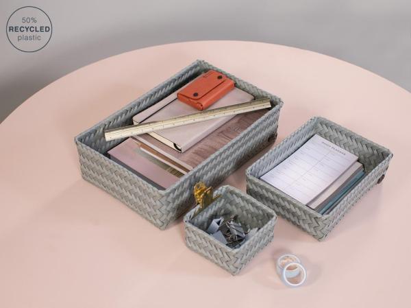 Handed By Ablagekorb Fit Tiny quadratisch verschiedene Farben