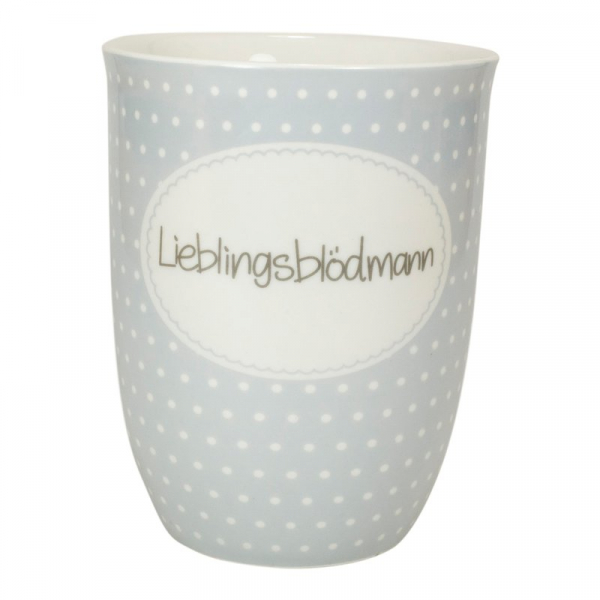 Mea Living Tasse mit Henkel 500 ml Lieblingsblödmann