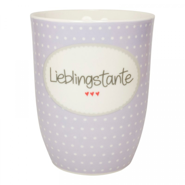 Mea Living Tasse mit Henkel 500 ml Lieblingstante