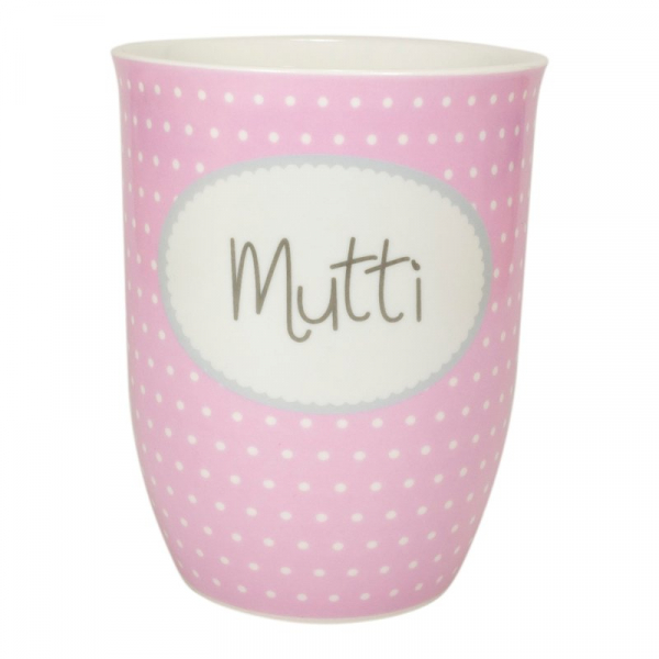Mea Living Tasse mit Henkel 500 ml Mutti