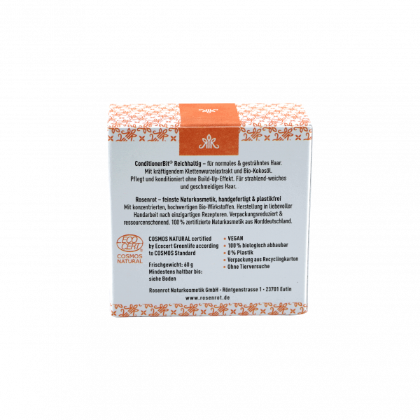 Rosenrot ConditionerBit® - fester Conditioner Reichhaltig