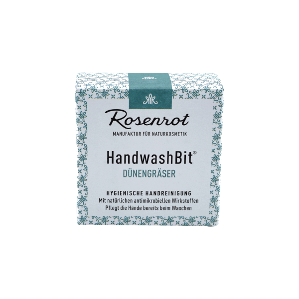 Rosenrot HandwashBit® - feste Waschlotion Dünengräser