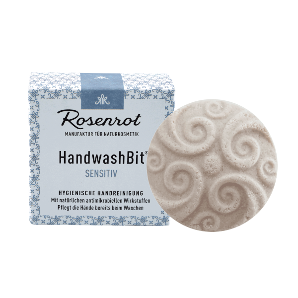 Rosenrot HandwashBit® - feste Waschlotion Sensitiv