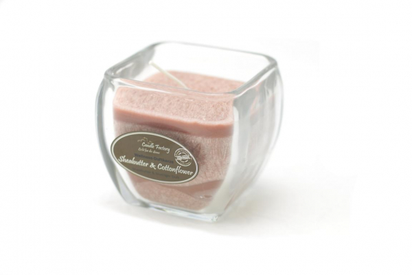 Candle Factory Wellness Duftkerze Sheabutter & Cottonflower