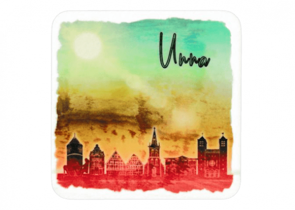 Unna Souvenir Untersetzer Sunrise Design