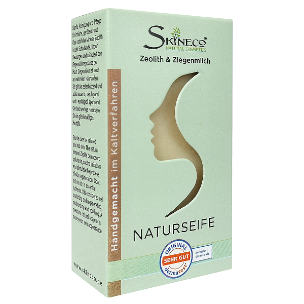 Skineco Ziegenmilchseife mit Zeolith
